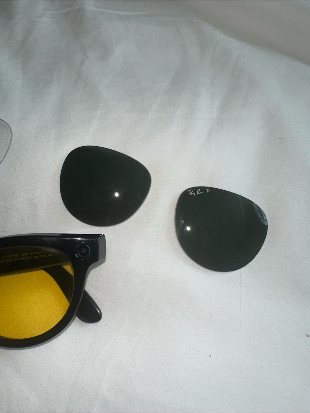 RayBan P Meta Headliner Gen 1 with pair of aftermarket replacement lenses. - Picture 13 of 13